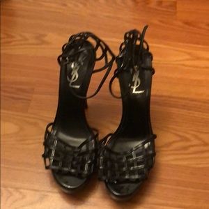 Ysl black shoes